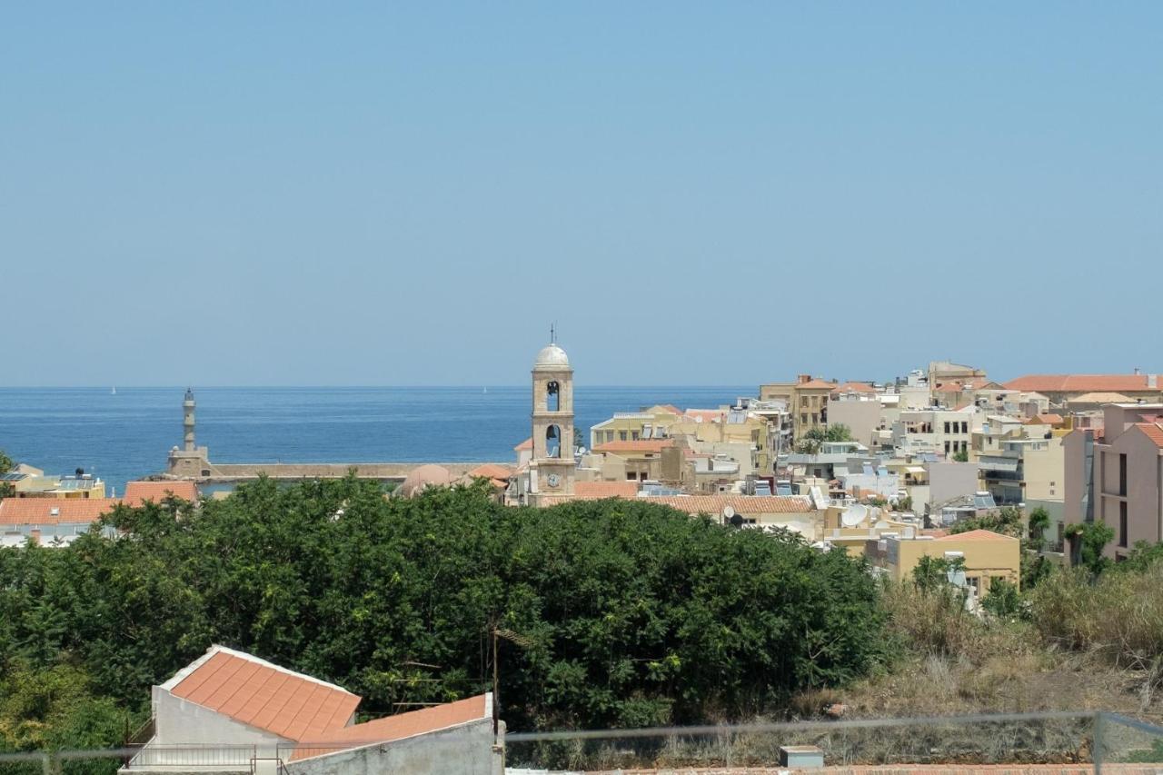 Sky-High 70Sqm Penthouse W. Stunning Views - 05 Apartment Chania  Bagian luar foto