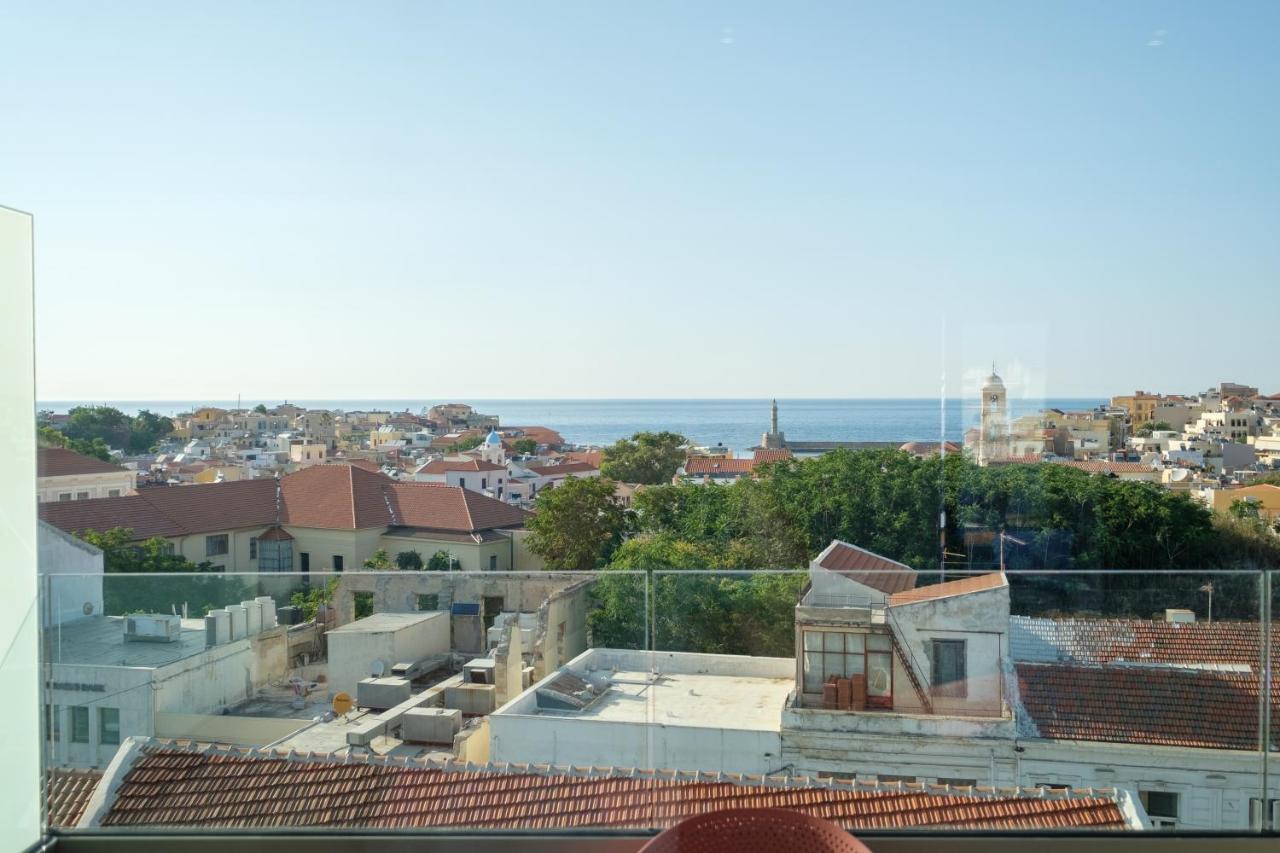Sky-High 70Sqm Penthouse W. Stunning Views - 05 Apartment Chania  Bagian luar foto