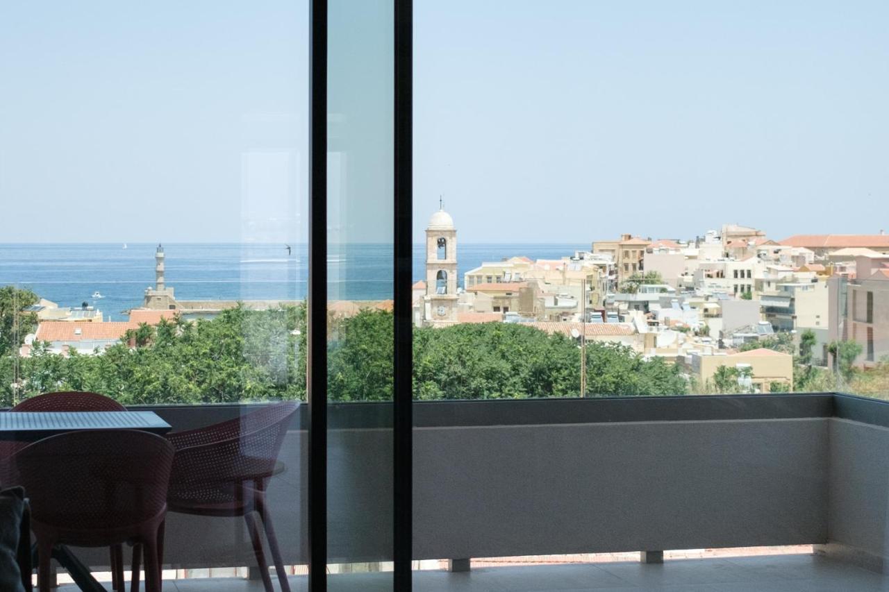 Sky-High 70Sqm Penthouse W. Stunning Views - 05 Apartment Chania  Bagian luar foto