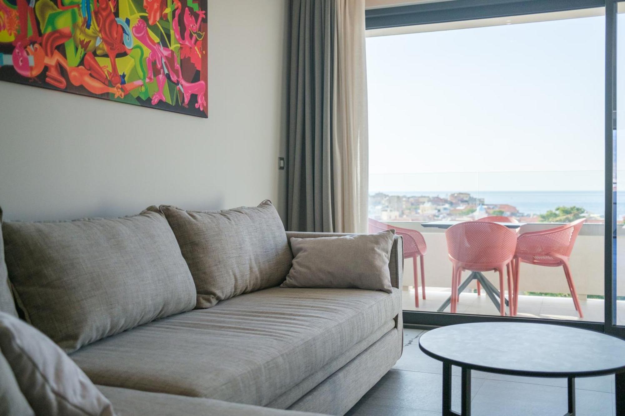 Sky-High 70Sqm Penthouse W. Stunning Views - 05 Apartment Chania  Bagian luar foto