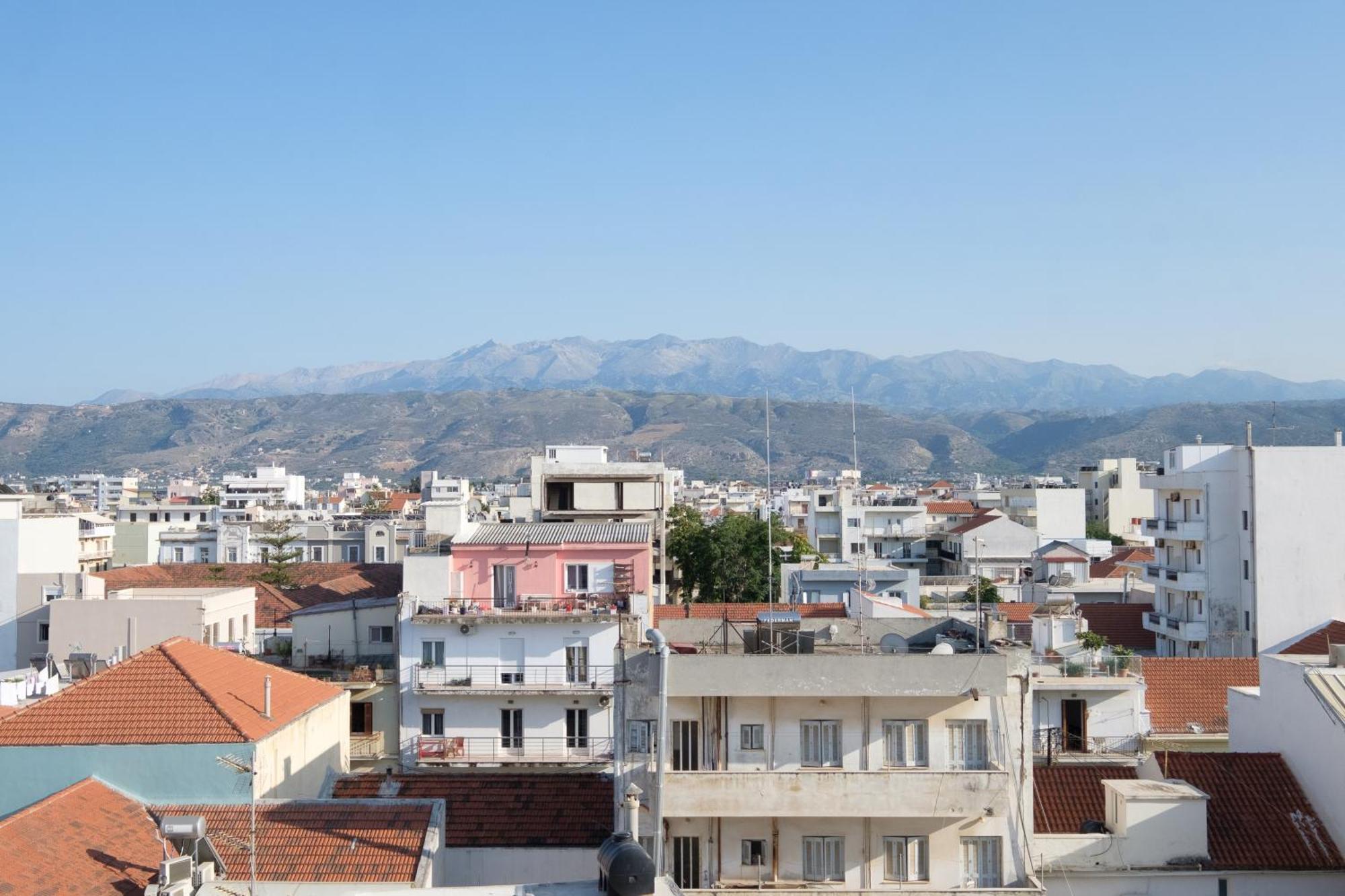 Sky-High 70Sqm Penthouse W. Stunning Views - 05 Apartment Chania  Bagian luar foto