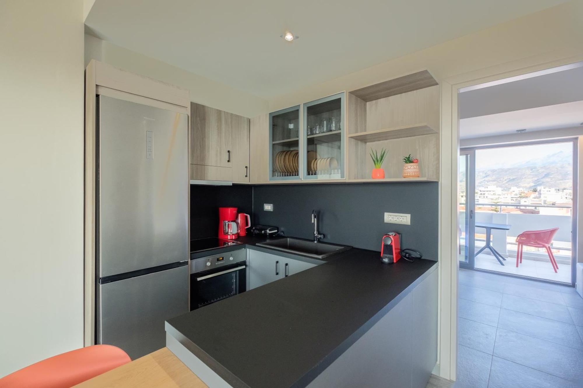 Sky-High 70Sqm Penthouse W. Stunning Views - 05 Apartment Chania  Bagian luar foto