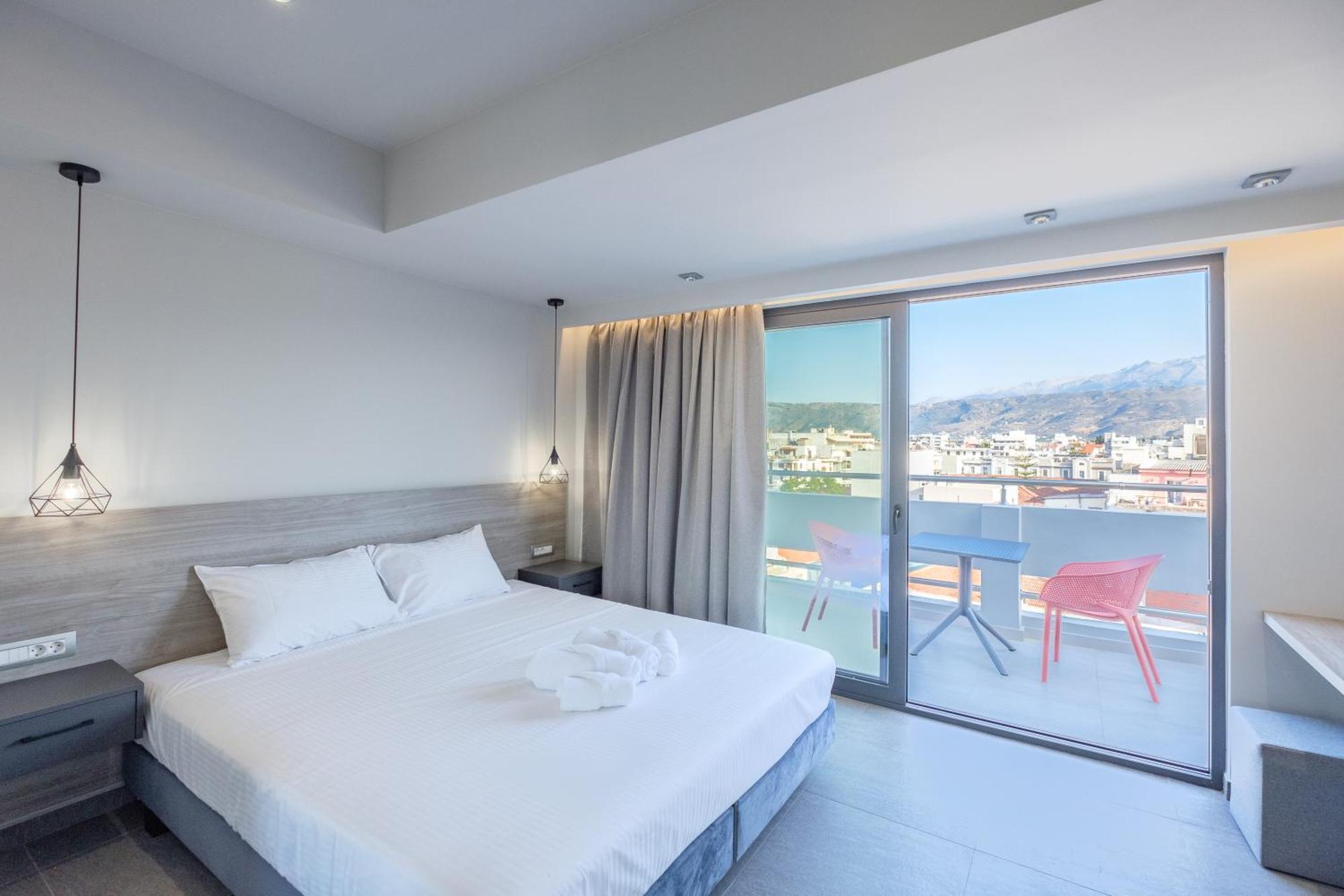 Sky-High 70Sqm Penthouse W. Stunning Views - 05 Apartment Chania  Bagian luar foto